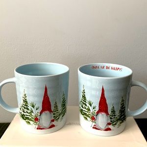 NWOT- Large Gnome Mugs